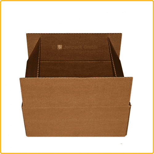 260x170x120 Faltschachtel braun front